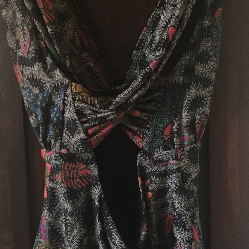 NWT Anthropologie Zinnia Plunge One-Piece - Picture 6 of 7